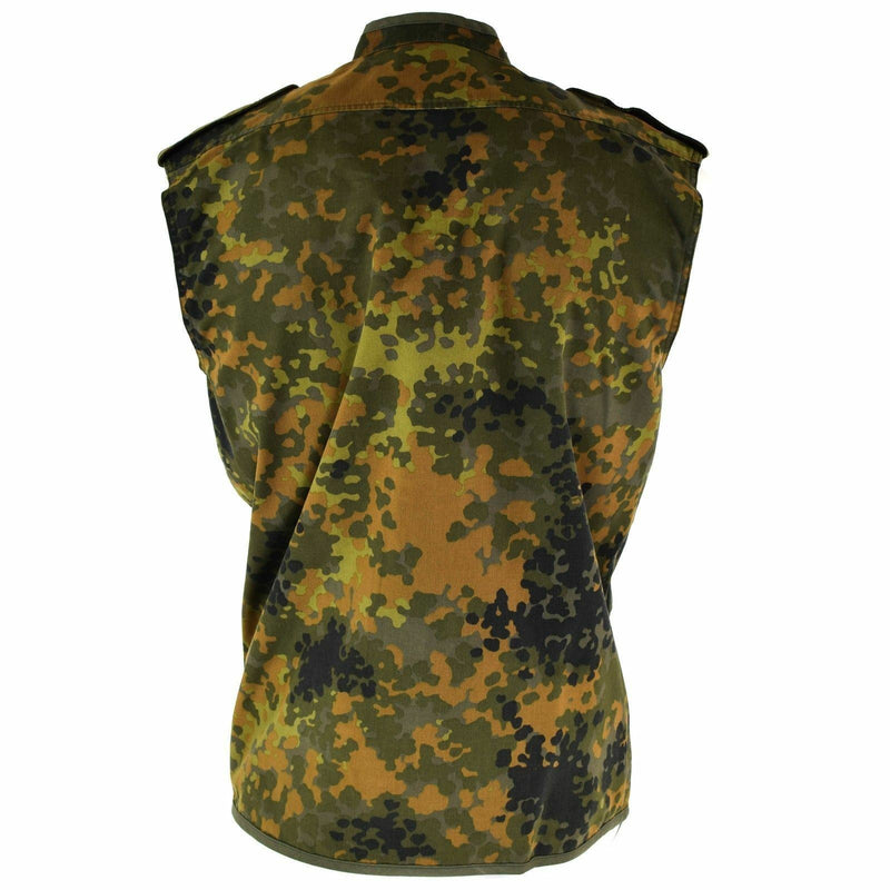 Origineel Duits legervest ritseld Flecktarn Camo tactisch gevecht BW Army Issue