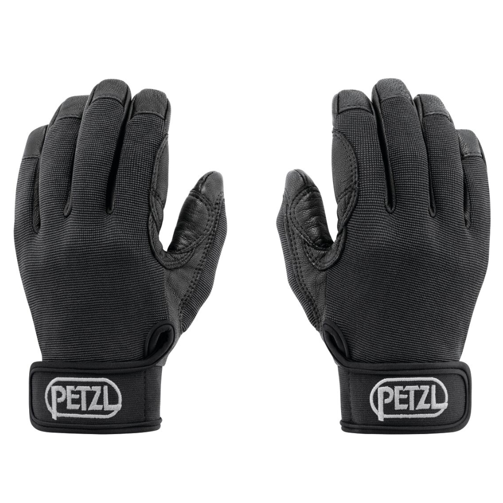 Petzl CORDEX Belay Rappel Handschoenen Leer Touw Werkklimmen Tactisch Zwart