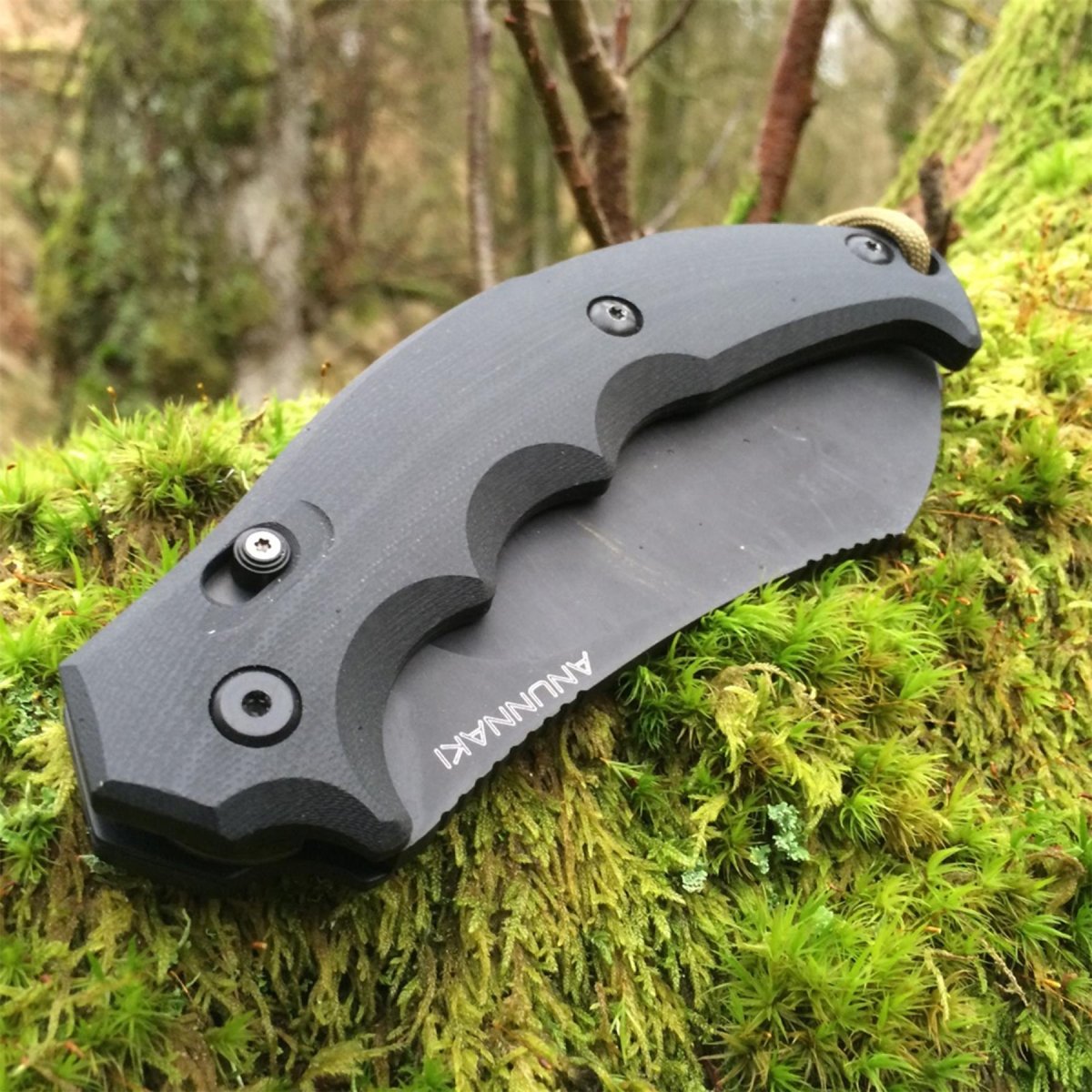 Fox Knives ANUNNAKI Sheepfoot-vorm vouwzakmes 60 HRC N690Co staal