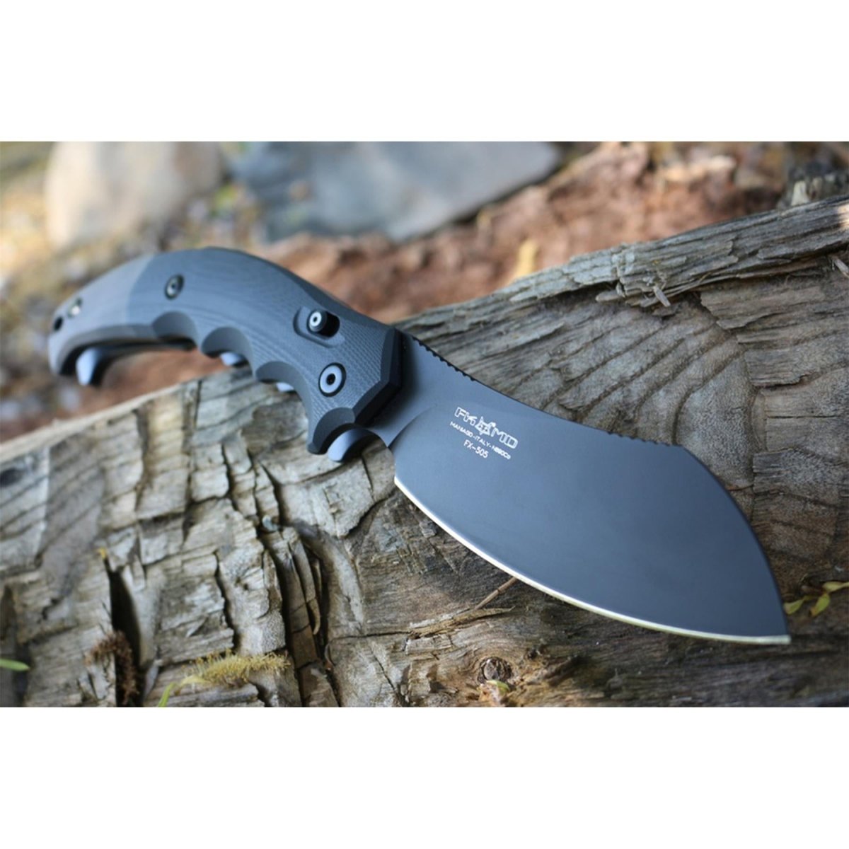 Fox Knives ANUNNAKI Sheepfoot-vorm vouwzakmes 60 HRC N690Co staal