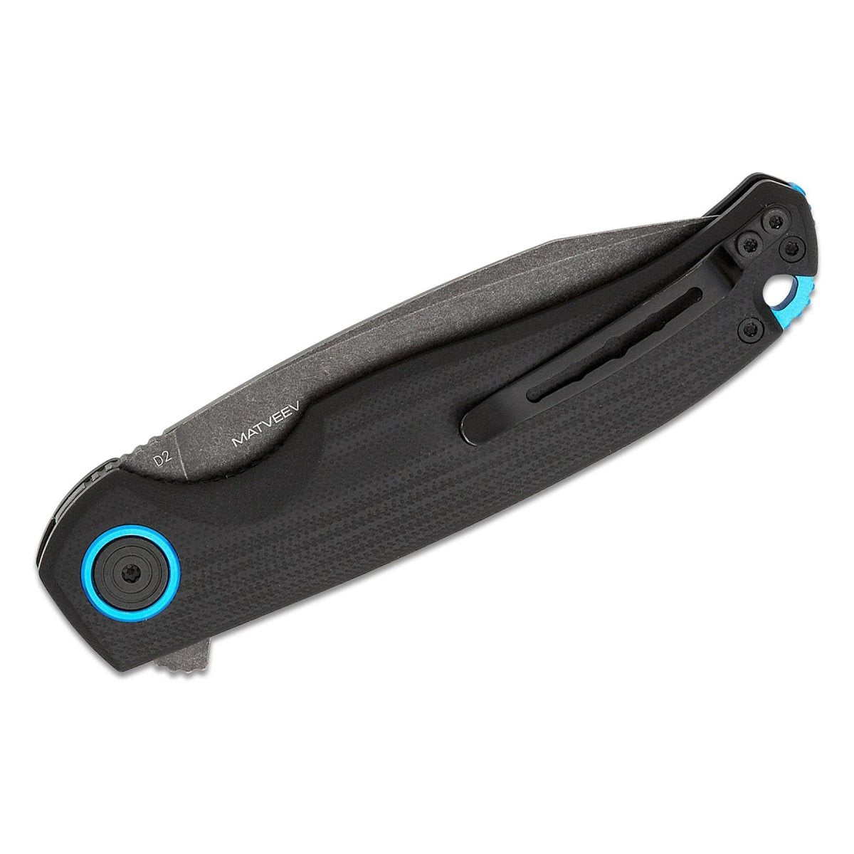 Fox Knives ARGUS BF-760 Vouwzakmes Drop Point RVS D2