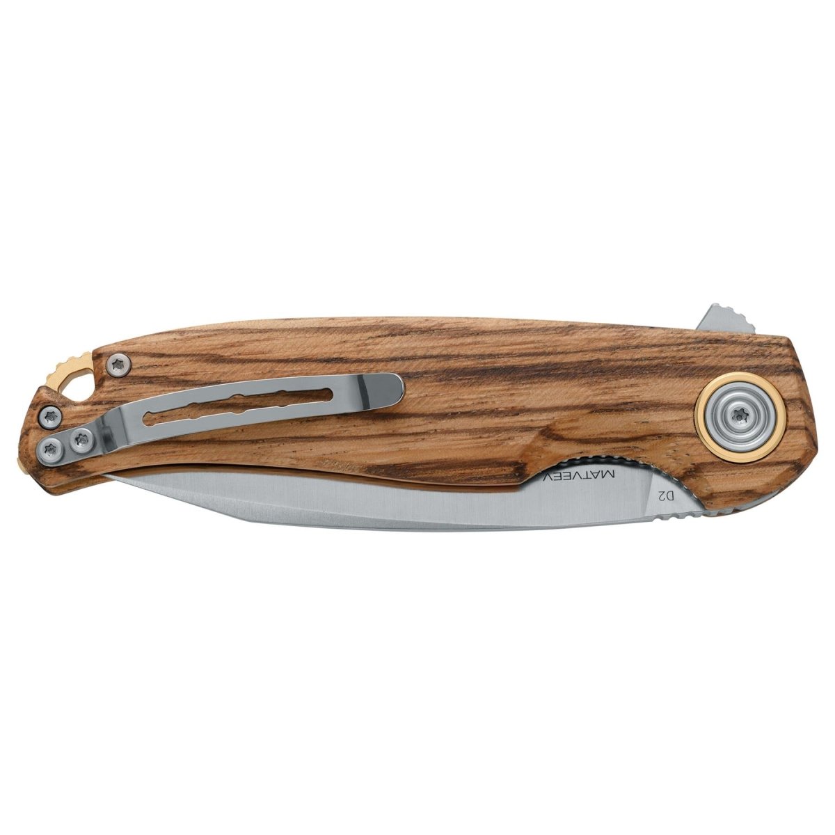 Fox Knives ARGUS Vouwzakmes Drop Point 59-61 HRC RVS D2