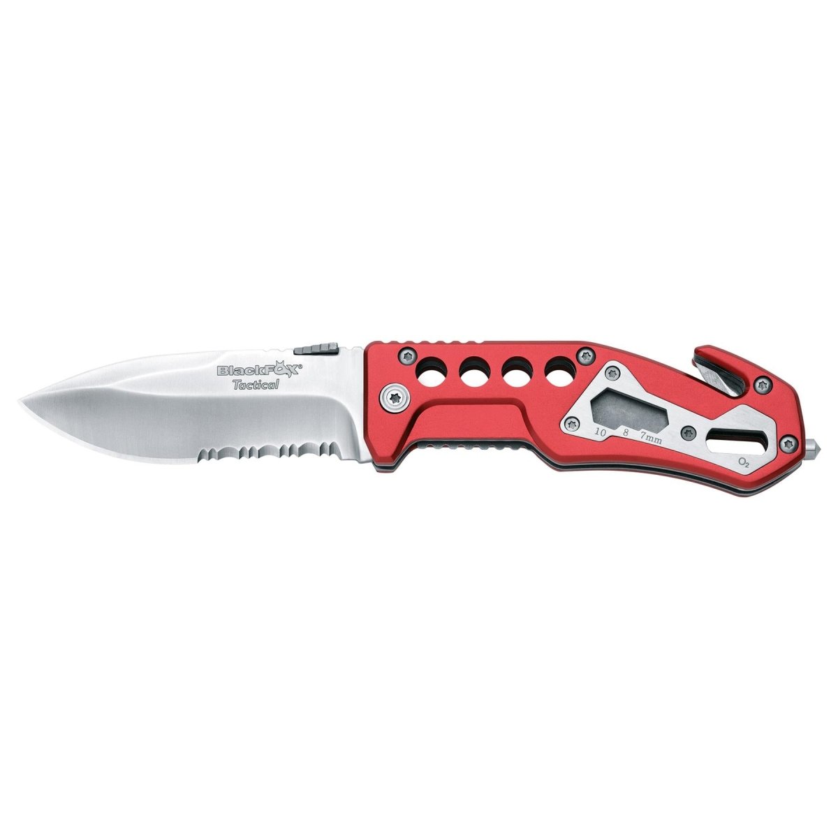 Fox Knives BF-117 Opvouwbaar zakmes RVS AISI 440A Oranje handvat