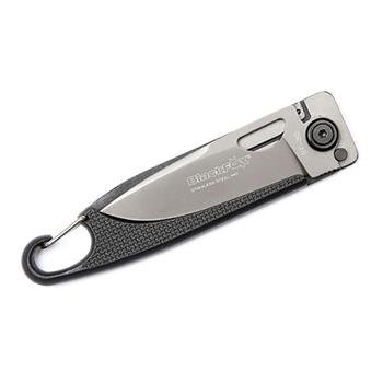 Fox Knives Brand Baroni zakmes titanium gecoat 440 staal zytel zwart handvat