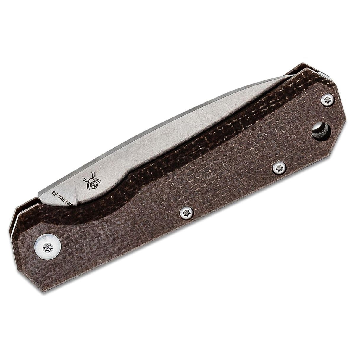Fox Knives Brand CIOL zakmes Micarta staal 440C gesatineerd lederen schede