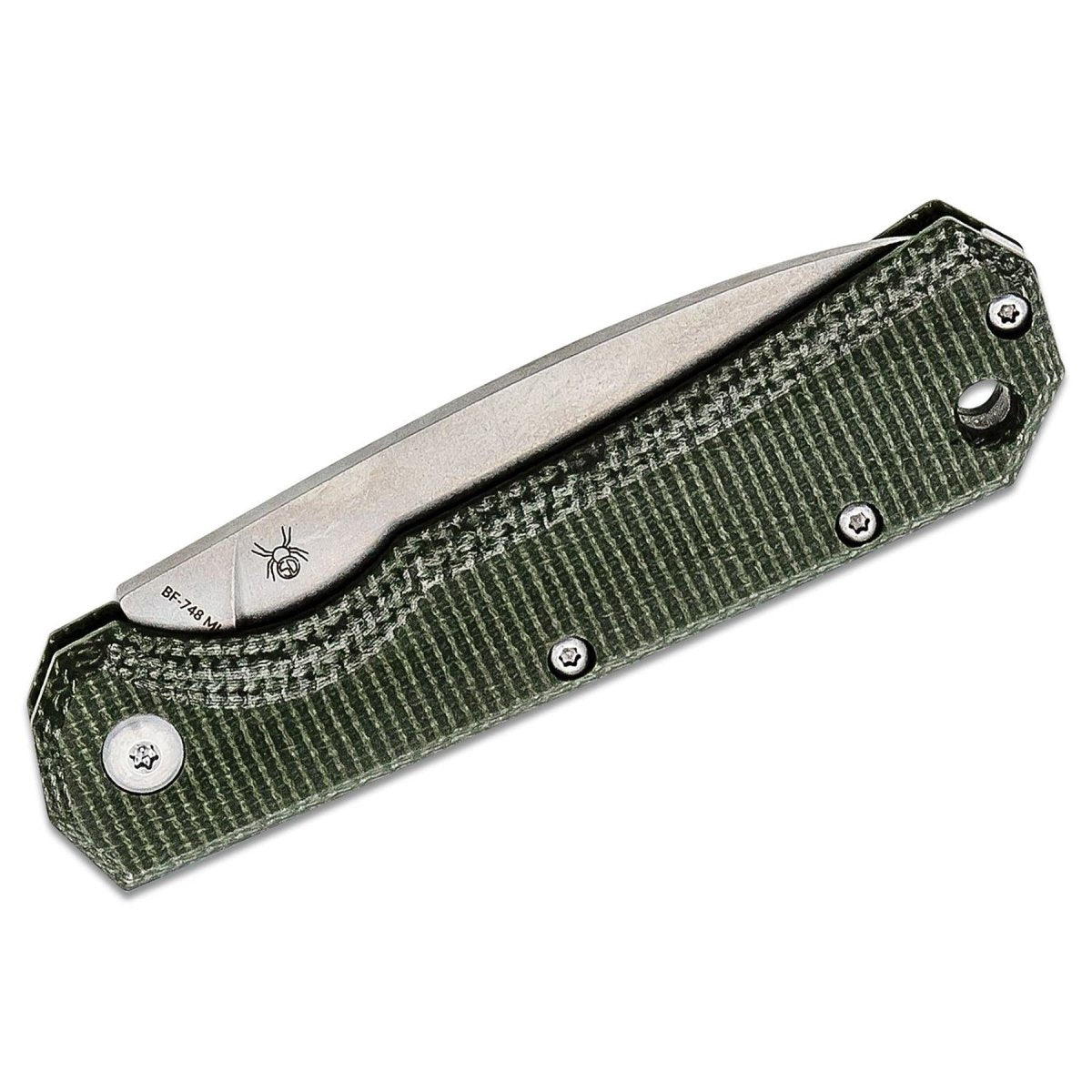 Fox Knives Brand CIOL zakmes gesatineerd RVS 440C Micarta handvat