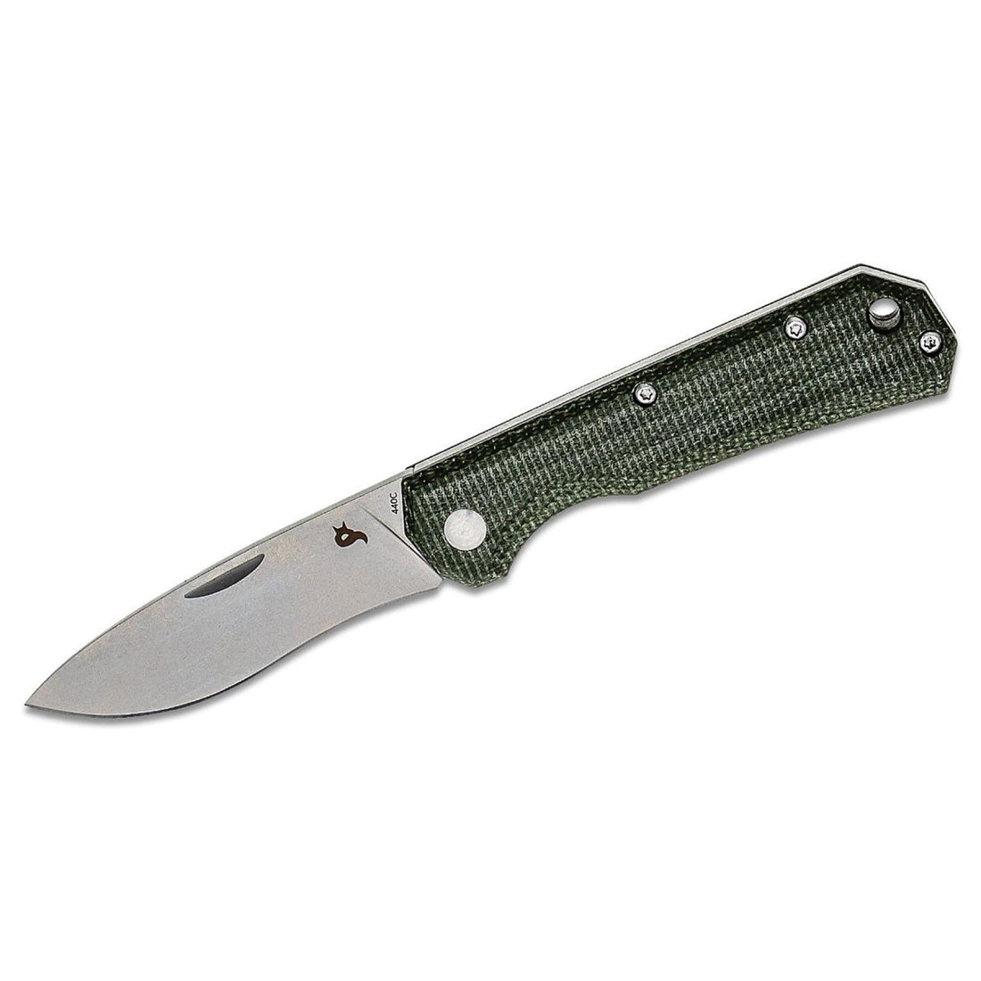 Fox Knives Brand CIOL zakmes gesatineerd RVS 440C Micarta handvat