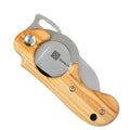 Fox Knives Brand Italy Elite zakmes RVS olijfhouten handvat