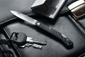 Fox Knives Brand Italy zakmes RVS 440C Koolstofvezel handvat