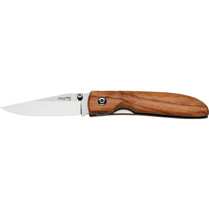Fox Knives Brand Italy zakmes RVS 440C olijfhouten handvat - GoMilitar