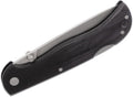 Fox Knives Brand Italy model 500 zwart opvouwbaar zakmes RVS