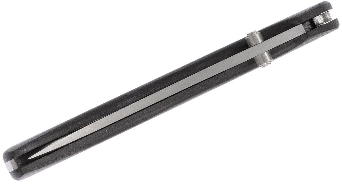Fox Knives Brand Italy model 500 zwart opvouwbaar zakmes RVS