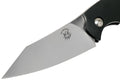 Fox Knives Brand Italy SLIM DRAGOTAC Zakmes roestvrij staal Zwart