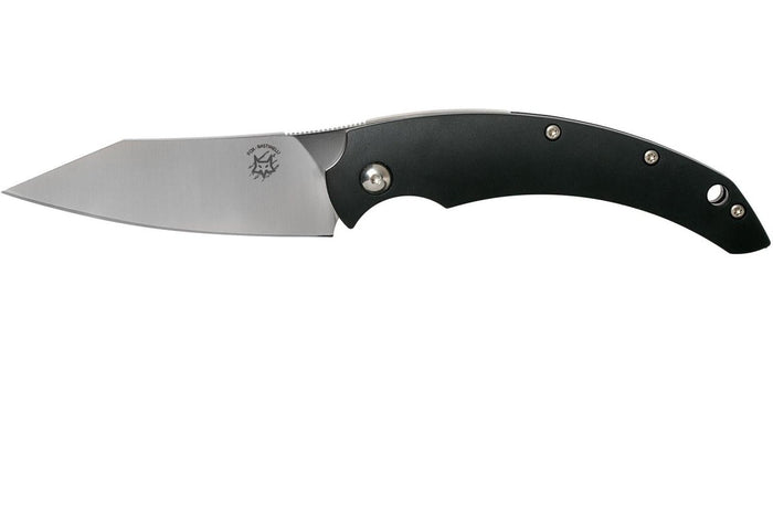 Fox Knives Brand Italy SLIM DRAGOTAC vaststaand mes roestvrij staal Zwart - GoMilitar