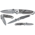 Fox Knives Brand zakmes opvouwbaar titanium gecoat 440 roestvrij zwart hout