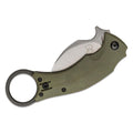 Fox Knives FX-591 ODSW zwarte vogel karambit zakmes opvouwbaar tactisch Hawkbill