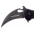 Fox Knives Karambit FX-479 opvouwbaar minimes N690C staal zwart hydrogliderblad