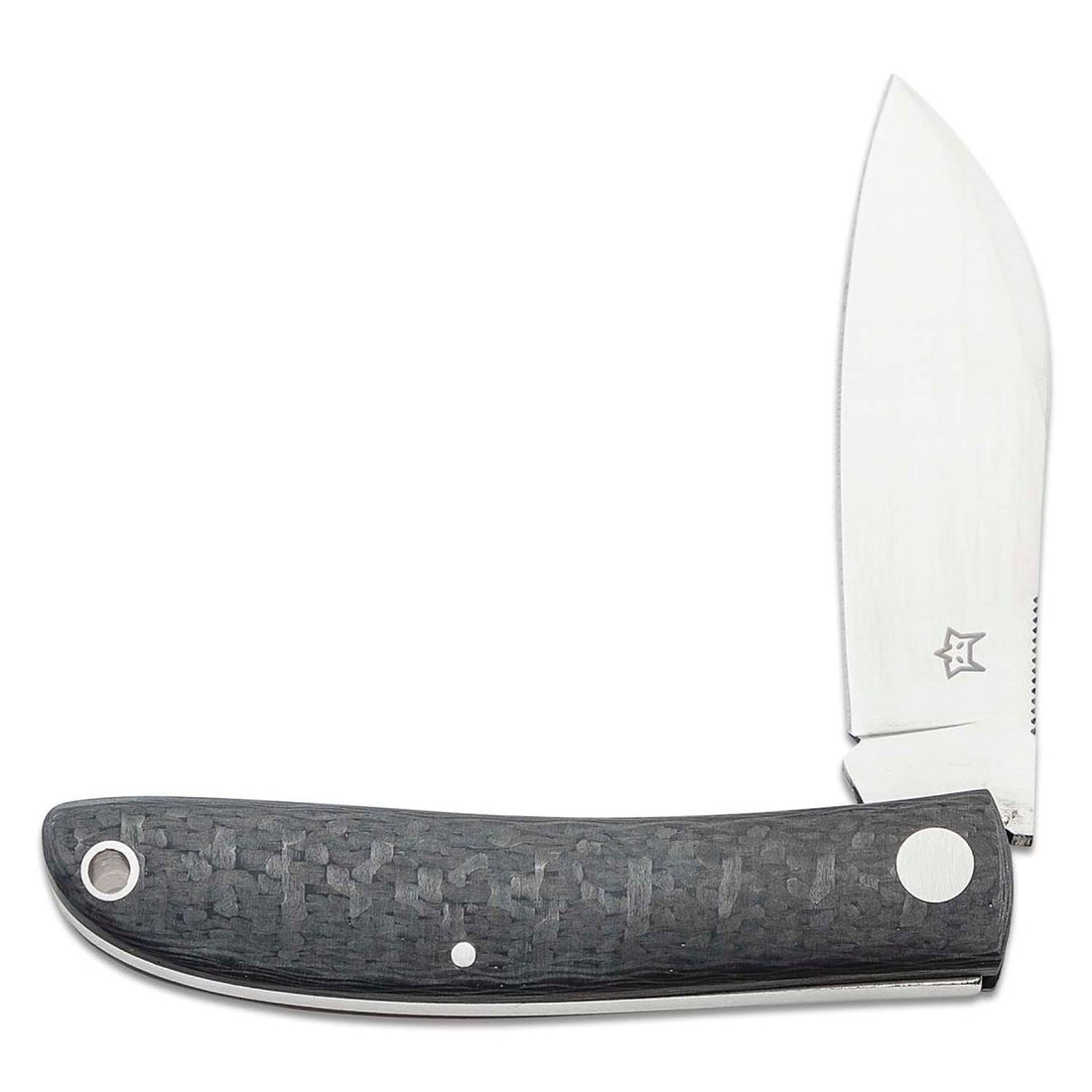 Fox Knives LIVRI Zakmes opvouwbaar Schapenpootvorm 61 HRC M390 staal carbon