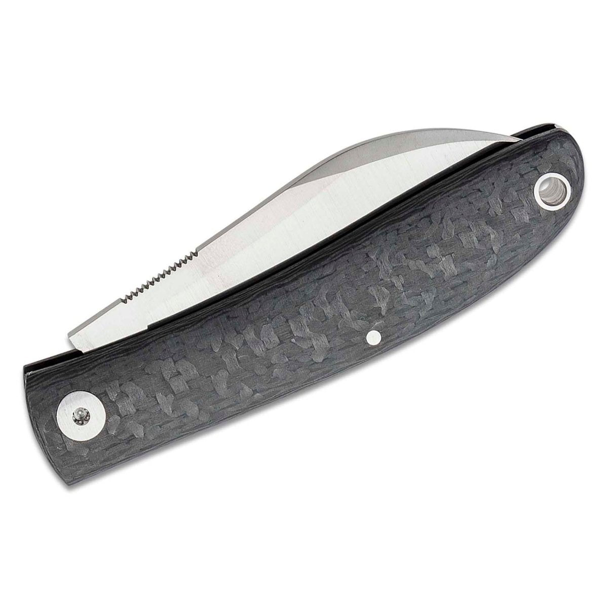Fox Knives LIVRI Zakmes opvouwbaar Schapenpootvorm 61 HRC M390 staal carbon