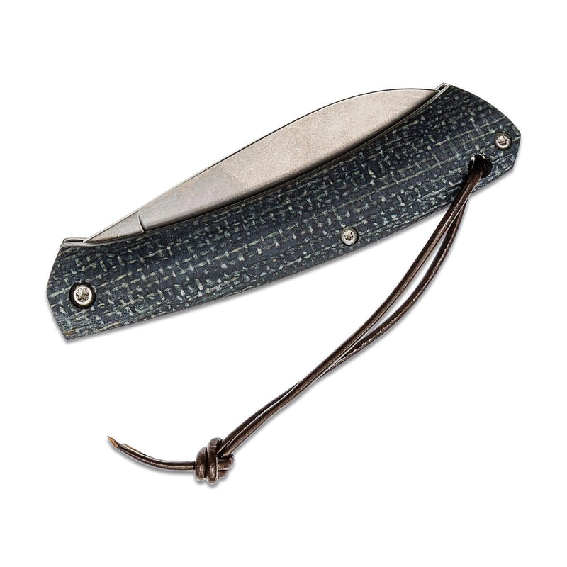 Fox Knives NAUTA compact pocket knife tactical 420C steel folding tool micarta - GoMilitar