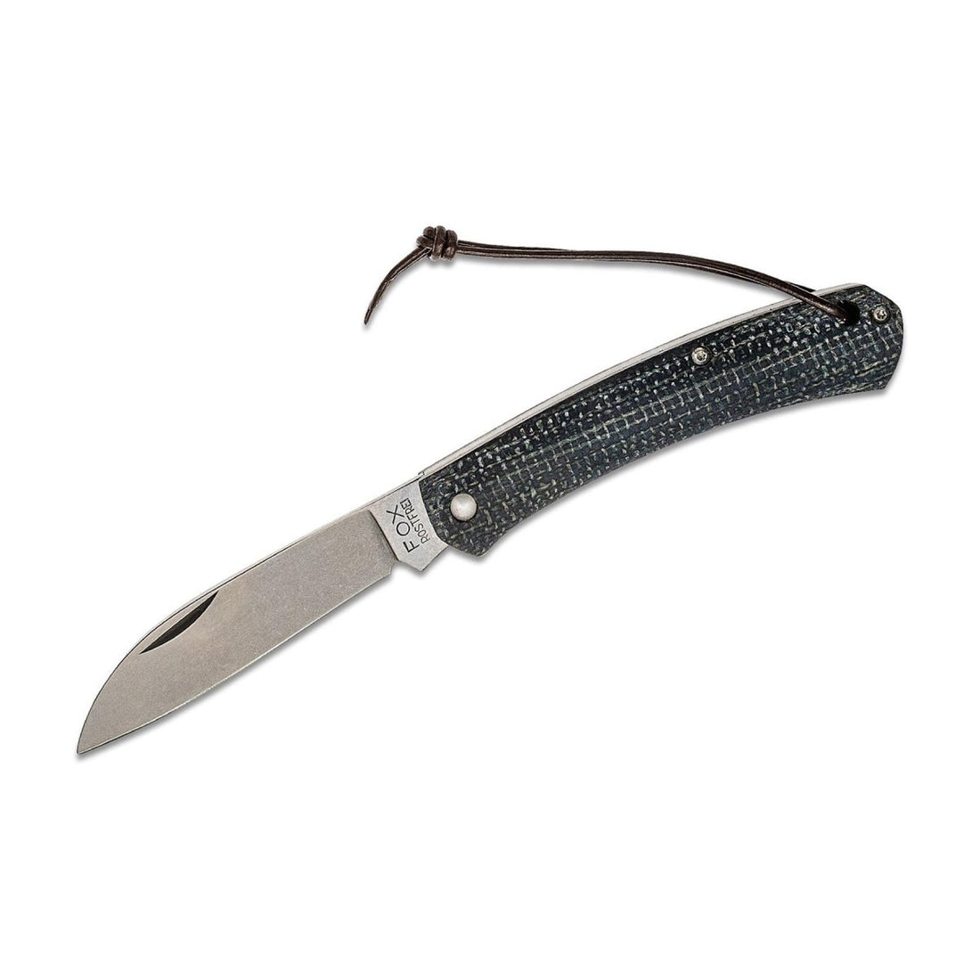 Fox Knives NAUTA compact zakmes tactisch 420C staal vouwgereedschap micarta