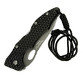 Fox Knives Tactical BF-105T opvouwbaar tactisch mes zwart titanium gecoat roestvrijstalen lemmet