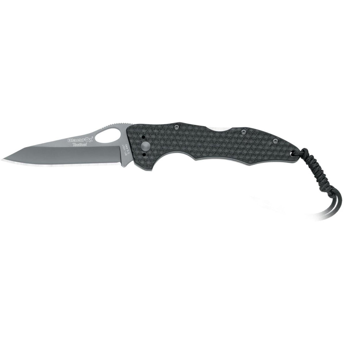 Fox Knives Tactical BF-105T opvouwbaar tactisch mes zwart titanium gecoat roestvrijstalen lemmet