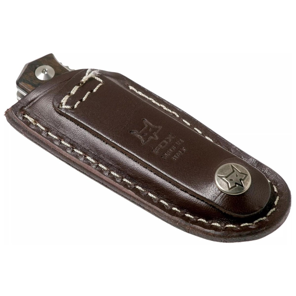 Fox Knives Terzuola Design herenzakmes met gesatineerd ziricote handvat
