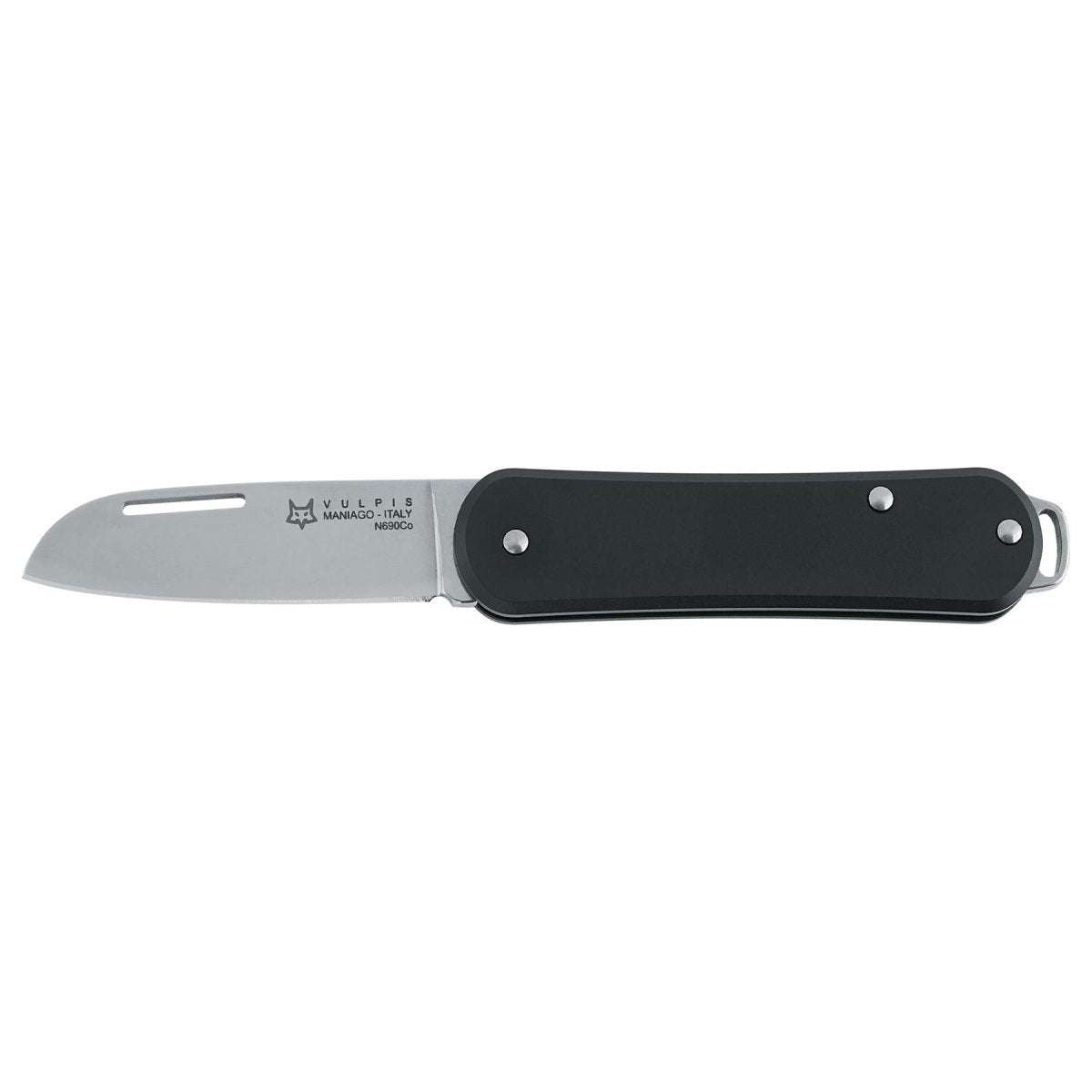 Fox Knives VULPIS FX-VP108 BK Opvouwbaar zakmes RVS N690Co Zwart