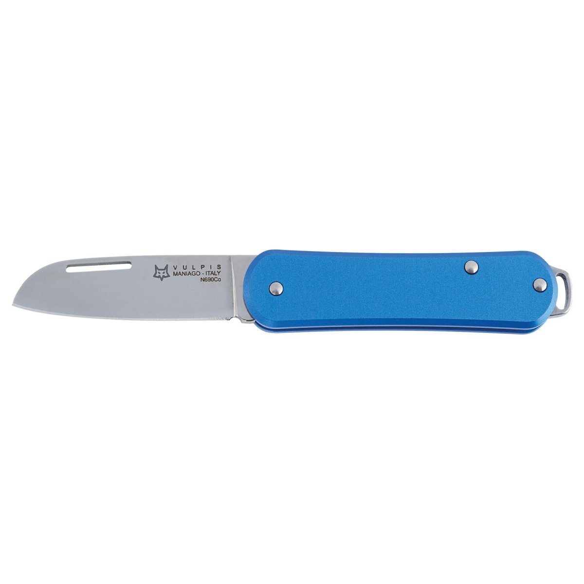 Fox Knives VULPIS FX-VP108 SB Opvouwbaar zakmes RVS N690Co Blauw