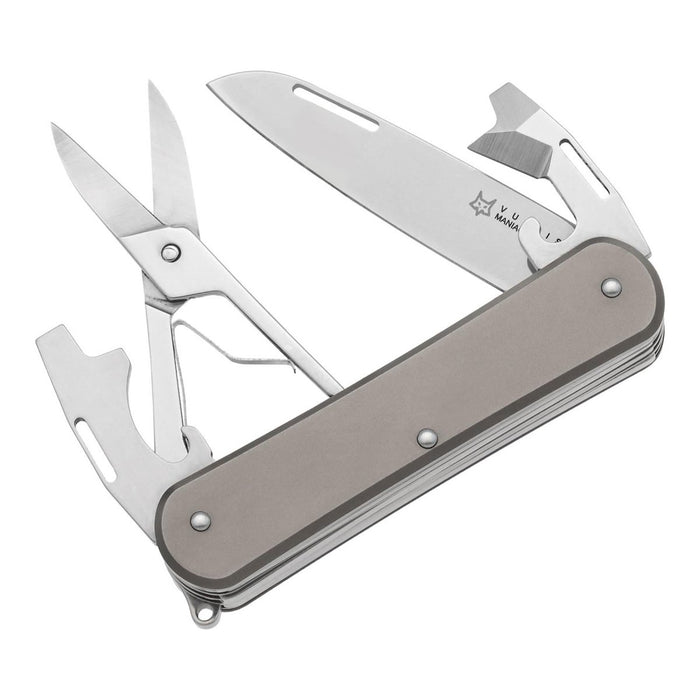 Fox Knives VULPIS FX-VP130-F4 TI Multitool Zakmes RVS M390 - GoMilitar
