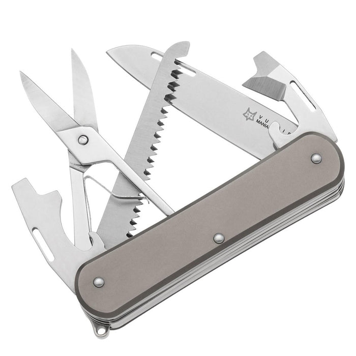 Fox Knives VULPIS FX-VP130-SF5 TI Multitool Zakmes RVS M390 - GoMilitar