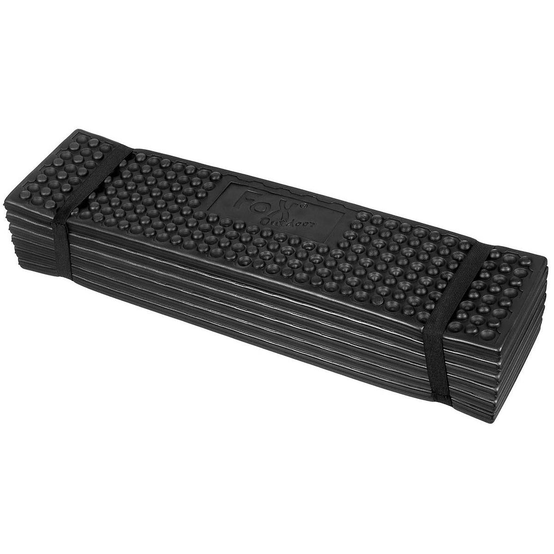 FoX Outdoor Thermisch Slaapmatje Opvouwbare Lichtgewicht Campingmat Zwart