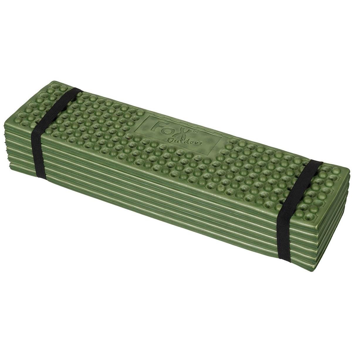 FoX Outdoor Thermisch Slaapmatje Opvouwbare Lichtgewicht Campingmat Olijf
