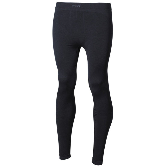 Fox Outdoor Thermische Onderbroek Ademende Rekbare Stof Sneldrogend Zwart - GoMilitar