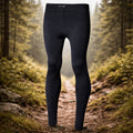 Fox Outdoor Thermische Onderbroek Ademende Rekbare Stof Sneldrogend Zwart