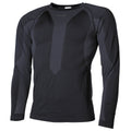 Fox Outdoor Thermisch Ondershirt Ademende Rekbare Stof Sneldrogend Zwart