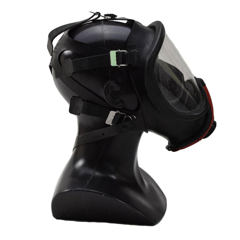 Full face mask MSA Auer Ultra Elite Black wide view gas mask - GoMilitar