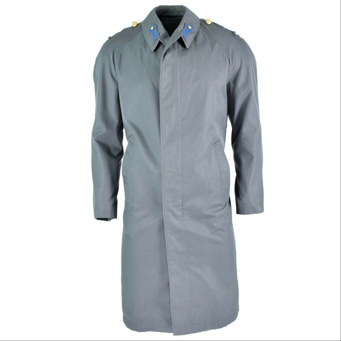 Echte Oostenrijkse legerjas trenchcoat militaire kwestie Long grijze jas