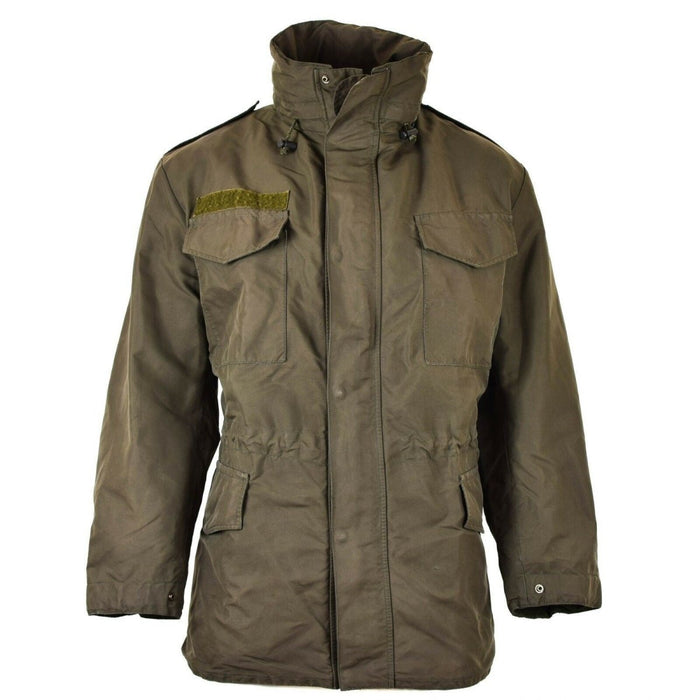 Echte Oostenrijkse legergevecht M65 jas GoreTex militair olijfgroen Parka waterdicht - GoMilitar