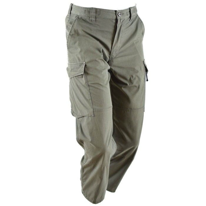 Echte Oostenrijkse legerbroek Rip stop OD Militaire gevechtsveldbroek Olive BDU - GoMilitar