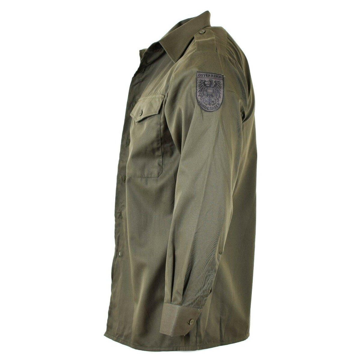 Echt Oostenrijkse legerhirt M65 o.d Militaire gevechten Lange mouw Olive BDU NIEUW