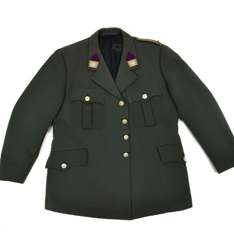Echt Oostenrijkse legeruniform formeel jasje grijs militair probleem