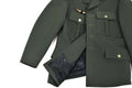 Echt Oostenrijkse legeruniform formeel jasje grijs militair probleem