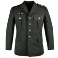 Echt Oostenrijkse legeruniform formeel jasje grijs militair probleem