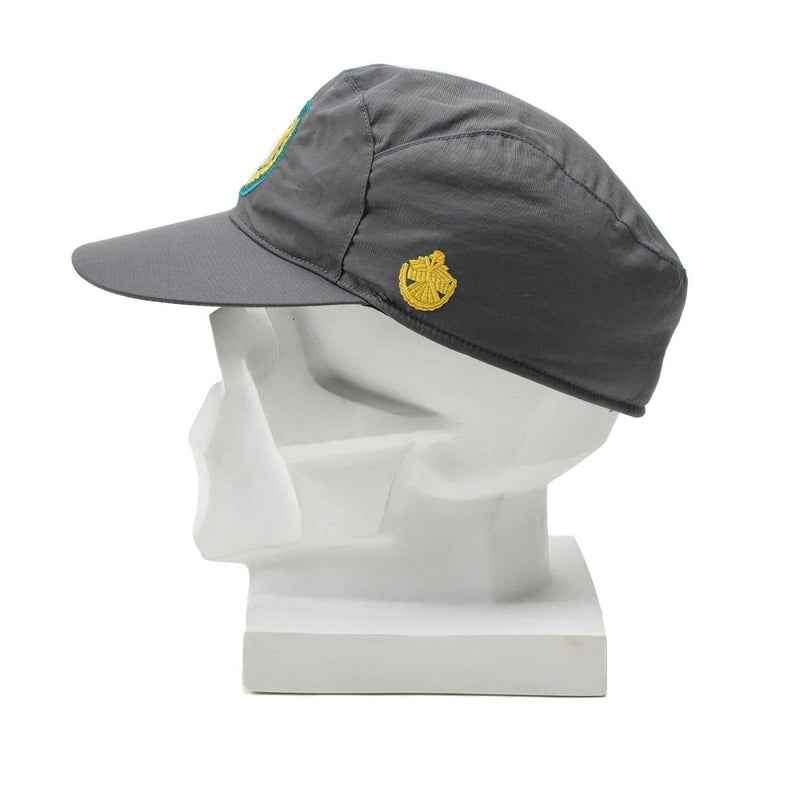 Echte Oostenrijks militair grijs Goretex Army Cap Foldable Oorflaps Hoofdkleding Nieuw