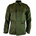 Echte Belgische legerveldjack Militair Bdu Olive Shirt Militaire gevechten Nieuw