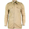 Echt Belgisch legerhirt Vermoeidheidsoverschot Chino Khaki Militaire lange mouw Nieuw