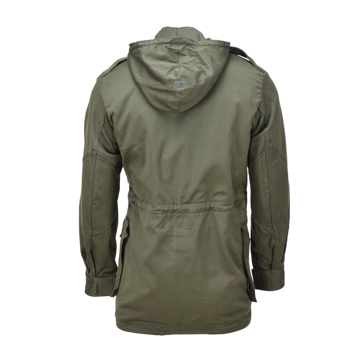 Echte België Militaire jas Olive Field Troops Bdu Hooded Parka Vintage Nieuw