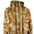 Echte Britse leger gevechtsjack woestijn camo mvp goretex waterdichte regen nieuw